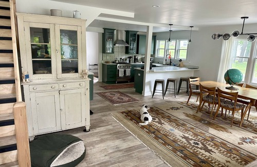 Boyne City House | Contemporary two bedroom home, Horton Bay, across from Lake Charlevoix