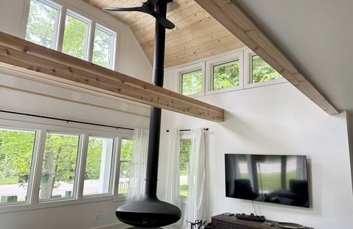 Boyne City House | Contemporary two bedroom home, Horton Bay, across from Lake Charlevoix