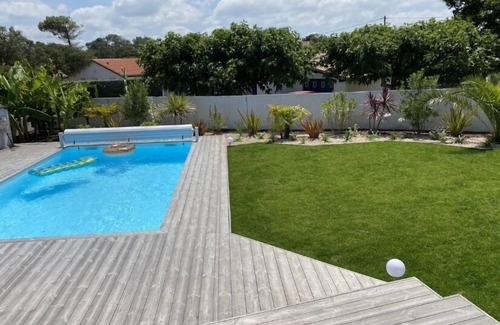 Labenne-Ocean House | Contemporary Villa of 2017 with POOL by the sea LABENNE OCEAN