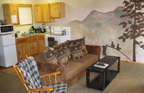 Estes Park Condo | Convenient location! Downtown Loft at the River Confluence, Walk to Restaurants