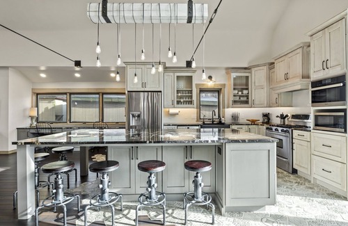 Central Colorado Springs House | Converted Historical Church: Luxe, 4 King Bed, Accessible, Downtown, Chef Kitchn