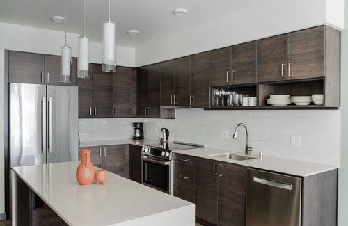 Totem Lake Apartment | Cool Kirkland 1BR w/Gym, Lounge, Balcony, A/C & W/D, by Blueground