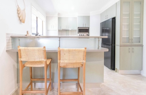 Coolum Beach House | Coolum Family Hideaway with Pool, Sauna + Ice bath
