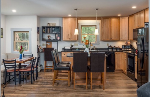 Sunday River Area House | Coombs Chalet- Cozy Home in the Trees Minutes from Sunday River