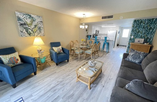 Crescent Beach Condo | Coquina A202: Seaside Oasis Beach front Condo