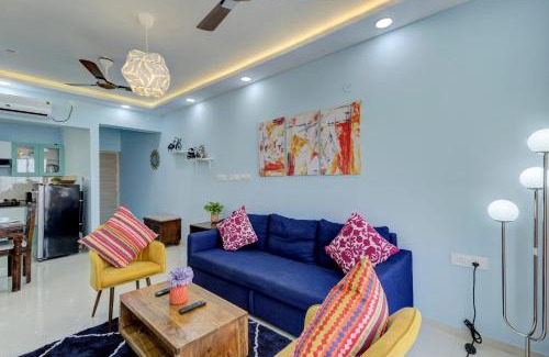 Chicalim Apartment | Coral BnB Premium 2 BHK Apartment - 5 km from Dabolim Airport