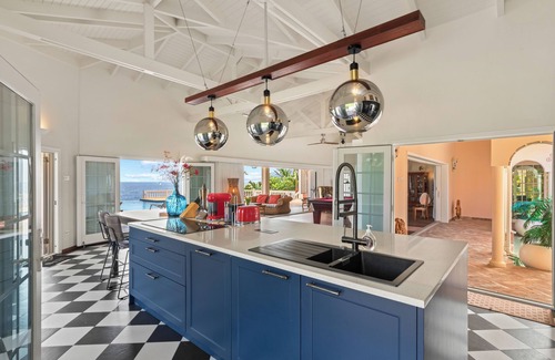 St. Marie Villa | Coral Estate, Sunset House - Ocean front - 12-guests - Private Pool - Resort