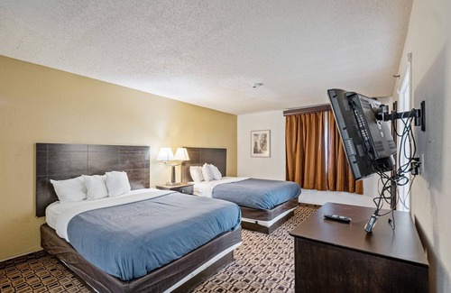 Wichita Hotel | Coratel Plus Luxury 2 Queen Bed Suite with Sofa Non-Smoking Oversized