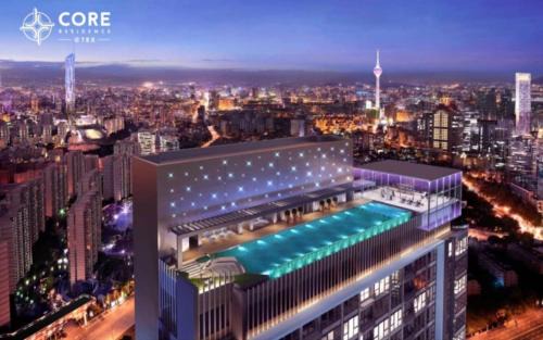 Imbi Apartment | Core Residence TRX by Avery at KLCC #Located in TRX #5 mins to Pavilion &Bukit Bintang #Rooftop Infinity Pool #Free Parking #中英文房东
