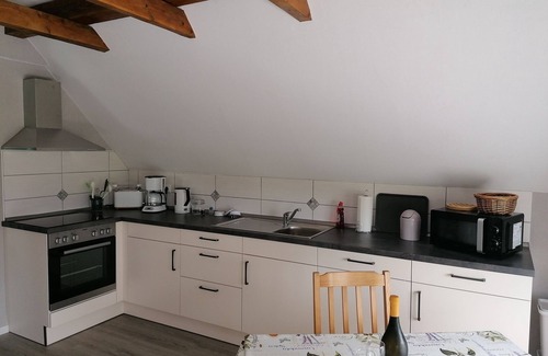 Dornum Apartment | Core-serviced apartment directly on the small dike for up to 3 people