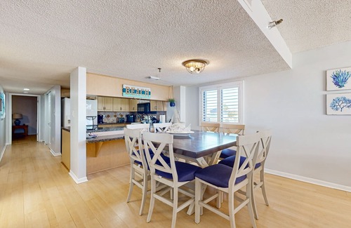 Indian Shores Condo | Corner beach condo with Gulf views, beachside Pool & Hot tub