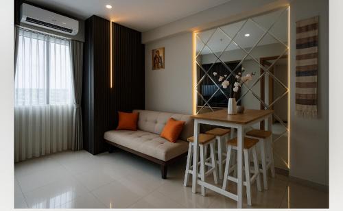 Lubuk Baja Apartment | Corner High floor 2BR apartment Batam