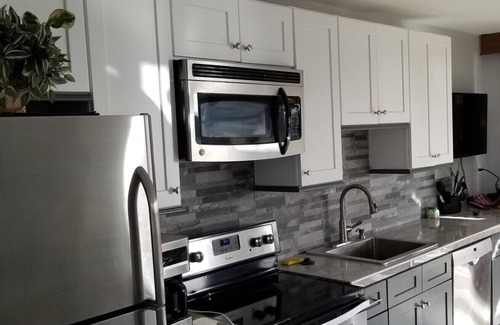 Red Hook Condo | Corner unit with unobstructed views of Sapphire Beach which is steps away.