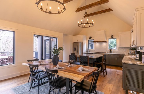 Boone House | Cornerstone: 100% Renovated, In-Town Boone! Hot tub, Pet Friendly, Pool Table