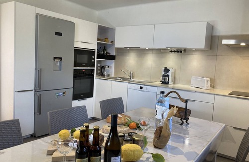 Coti-Chiavari Villa | Corsican stone house with swimming pool and view of the Gulf of Cupabia