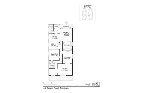 Trentham House | Cosmo House - 6 Guests, 2 fireplaces 600m from town