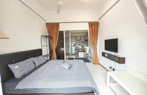 Malacca City Apartment | Costa Mahkota Relaxing View 2BR 5pax Town Area