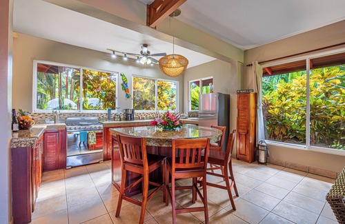 Manuel Antonio House | Costa Rican getaway has it all! New waterfall path and upgraded bathrooms!