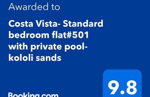 Senegambia Apartment | Costa Vista- Standard bedroom flat#501 with private pool- kololi sands