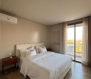 Dar Bouazza Apartment | Cosy 2 chambres - Clim & Parking