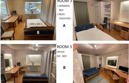 Vantaa Apartment | Cosy 4 Big r+sauna house near communication+market