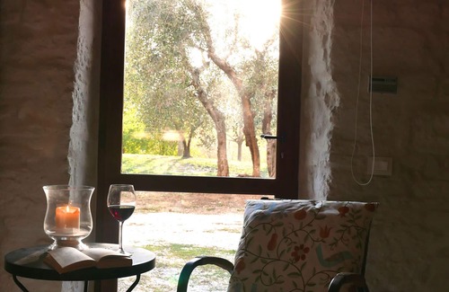 Colle di Val d'Elsa Villa | Cosy apartment in villa with pool, WIFI, TV, patio and panoramic view, close to San Gimignano
