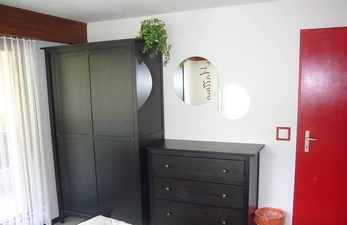 Saas Almagell Apartment | Cosy apartment for 7 people with TV, balcony, pets allowed and parking