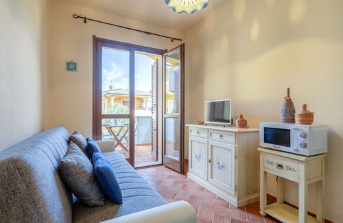 Viddalba Apartment | Cosy apartment for 3 guests with pool, A/C, TV, terrace, panoramic view and parking