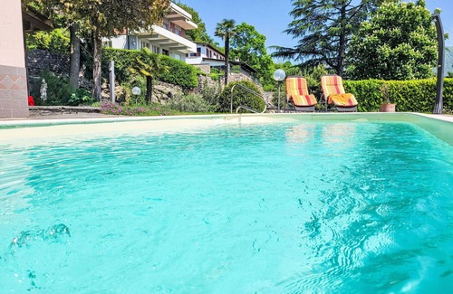 Besazio Apartment | Cosy apartment for 4 people with private pool, WIFI, TV, patio and panoramic view