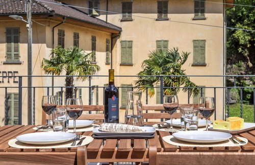 Iragna Apartment | Cosy apartment for 4 guests with WIFI, TV, terrace and pets allowed