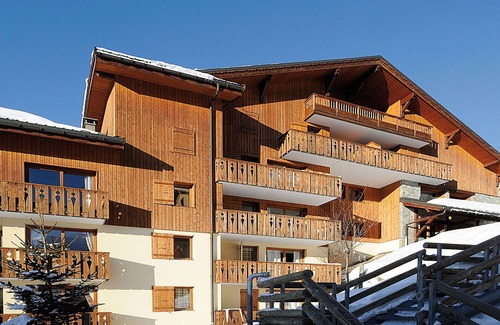 Plan Peisey Apartment | Cosy apartment for 6 guests with WIFI, pool, TV, terrace and pets allowed