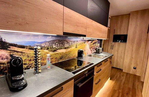Spindleruv Mlyn Apartment | Cosy apartment for 7 people with WIFI, TV, balcony and panoramic view