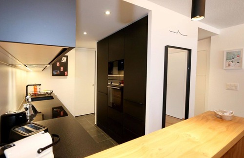 Saas-Fee Apartment | Cosy apartment for 8 people with WIFI, TV and balcony