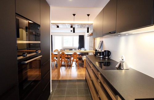 Saas-Fee Apartment | Cosy apartment for 8 people with WIFI, TV and balcony