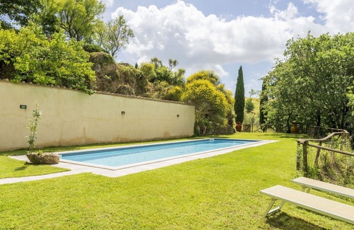 Radicondoli Apartment | Cosy apartment for 4 people with A/C, WIFI, pool, TV, balcony and panoramic view