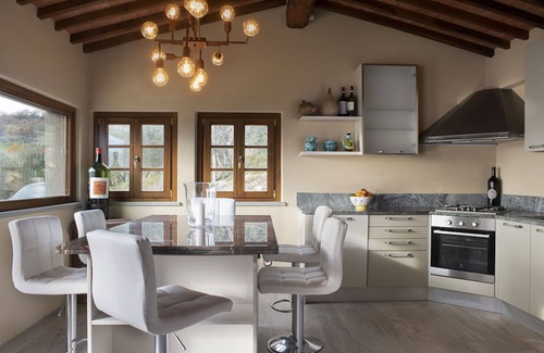 Pontassieve House | Cosy apartment in villa for 4 guests with pool, A/C, WIFI, TV, patio and panoramic view