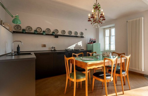 Cortazzone House | Cosy apartment in villa for 2 people with pool, TV, terrace, panoramic view and parking