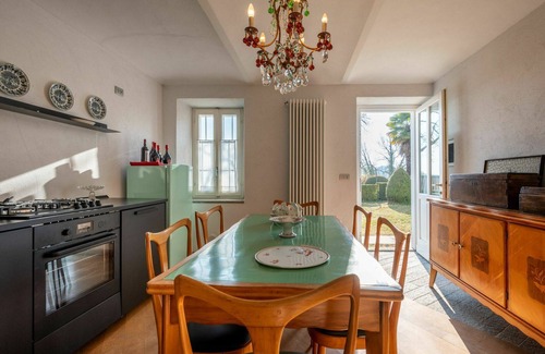 Cortazzone House | Cosy apartment in villa for 2 people with pool, TV, terrace, panoramic view and parking