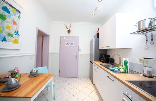 Andreasvorstadt Apartment | ★Cosy & bright Jugendstil Flat in the ❤ of Erfurt+ balcony ★