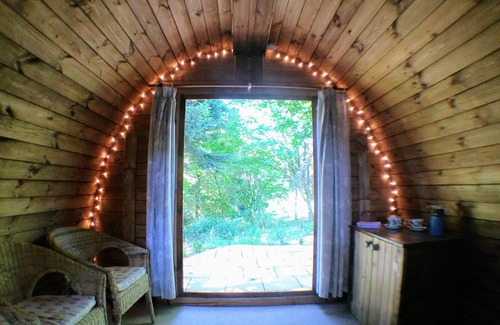 Saltash Cabin | Cosy Glamping at The Greenhouse Spa Retreat