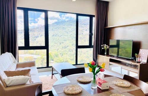 Genting Highlands Apartment | Cosy Ins Genting view 2 Bedrooms Home at Geo38 Premier Suites with 100mpbs WiFi available