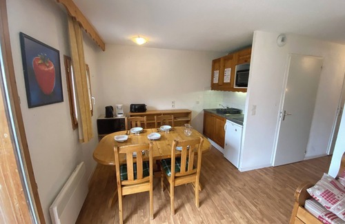Villarodin-Bourget Apartment | Cosy nest with superb view of the Vanoise Park, 100m from the slopes.