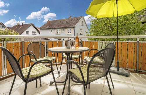Neufrach Apartment | Cosy Vacation Apartment 3 on "Trostelhof" with Balcony