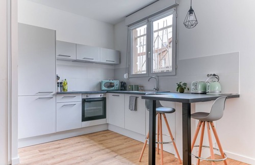 Montchat Apartment | Cosy Villeurbanne-Lyon Gare Part Dieu