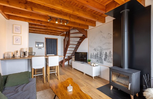 Les Angles Apartment | Cosy Wood - Appt vue lac et montagne
