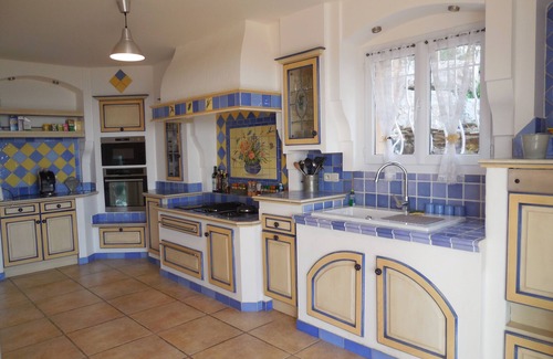 La Londe-les-Maures Villa | Côte d'Azur: all-comfort villa with a stunning sea view and heated pool