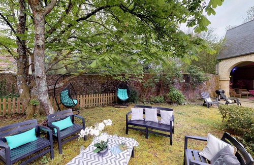 Valognes Cottage | Cottage 4 * with private Spa, Billiards, Table football, large garden, 15 min from the sea