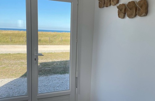 Lestre House | Cottage 50 m from the beach, sea view