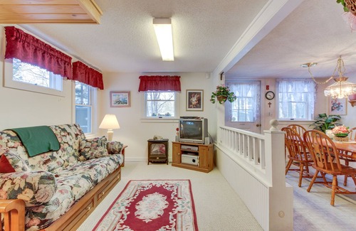 Ludlow Cottage | Cottage Across Street from the Lake w/60' Water Frontage Access, Private Dock