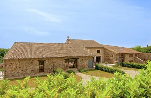 Roussines House | Cottage in France with Covered Terrace